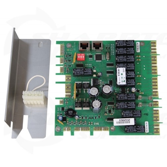 Picture of Relay-I/O pcb with protection panel SCC line, SCC 61-202